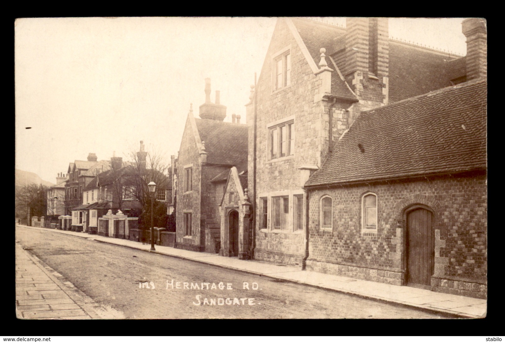 ROYAUME-UNI - ANGLETERRE - SANDGATE - HERMITAGE - CARTE PHOTO ORIGINALE - Autres & Non Classés