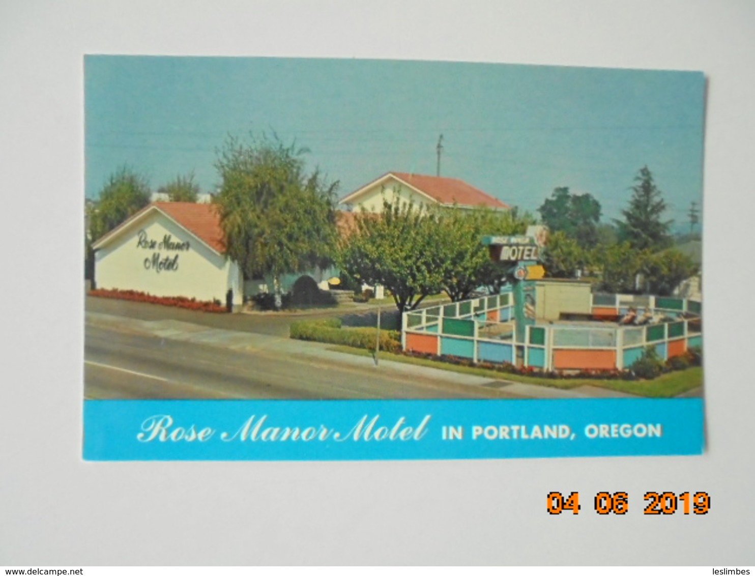 Rose Manor Motel In Portland, Oregon. Dunham 25512 - Portland