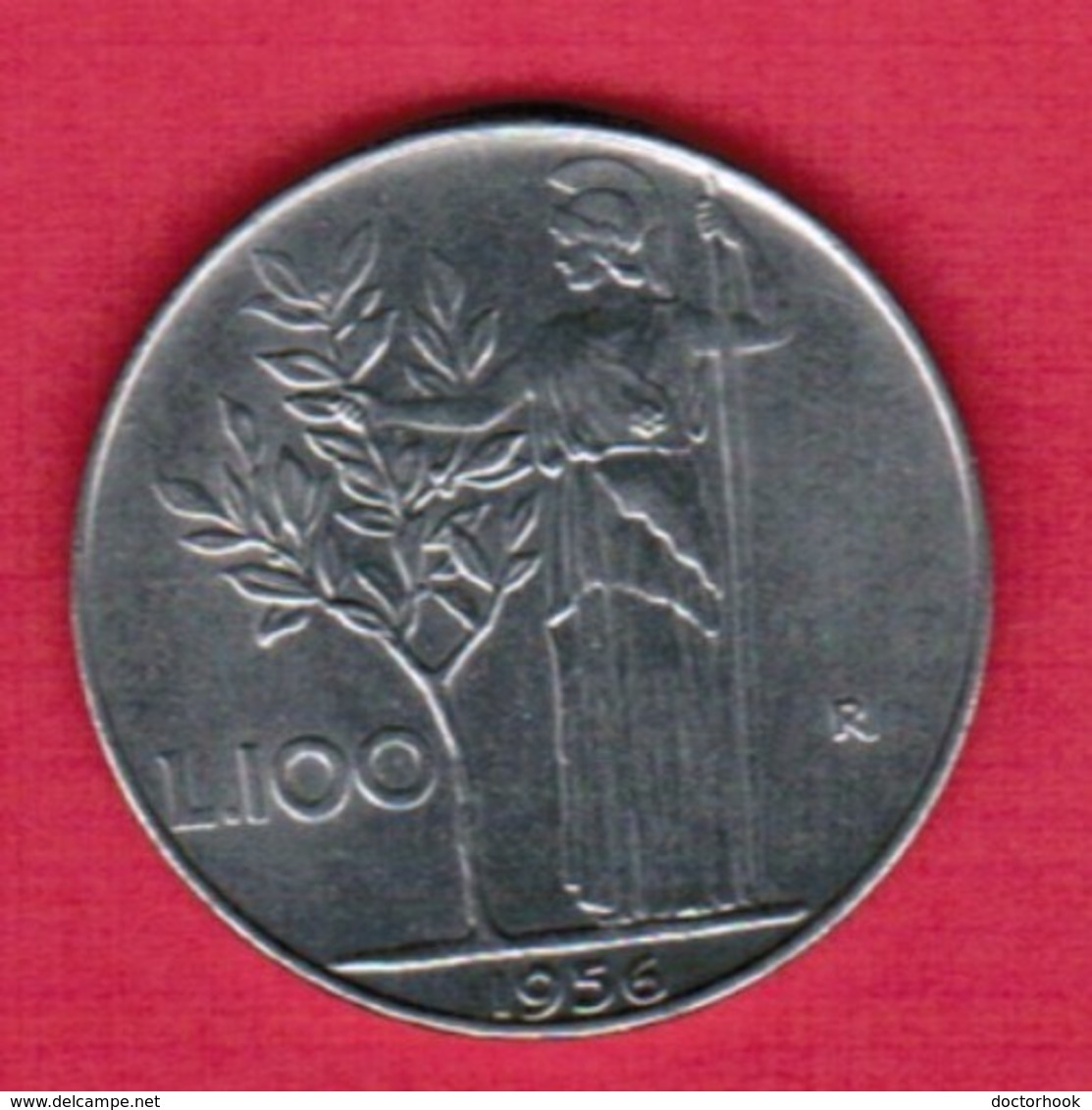 ITALY  100 LIRE 1956 (KM # 96) #5260 - 100 Lire