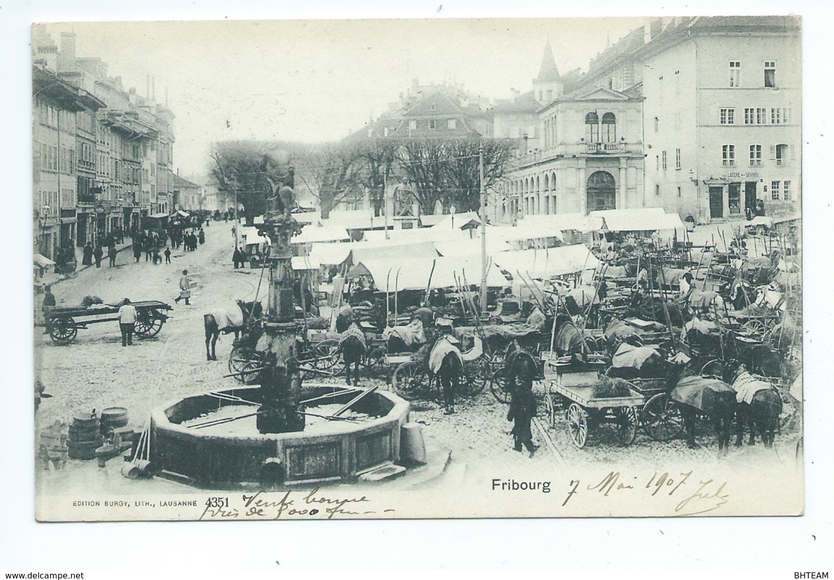 Fribourg ( Marché Aux Chevaux ) - Fribourg