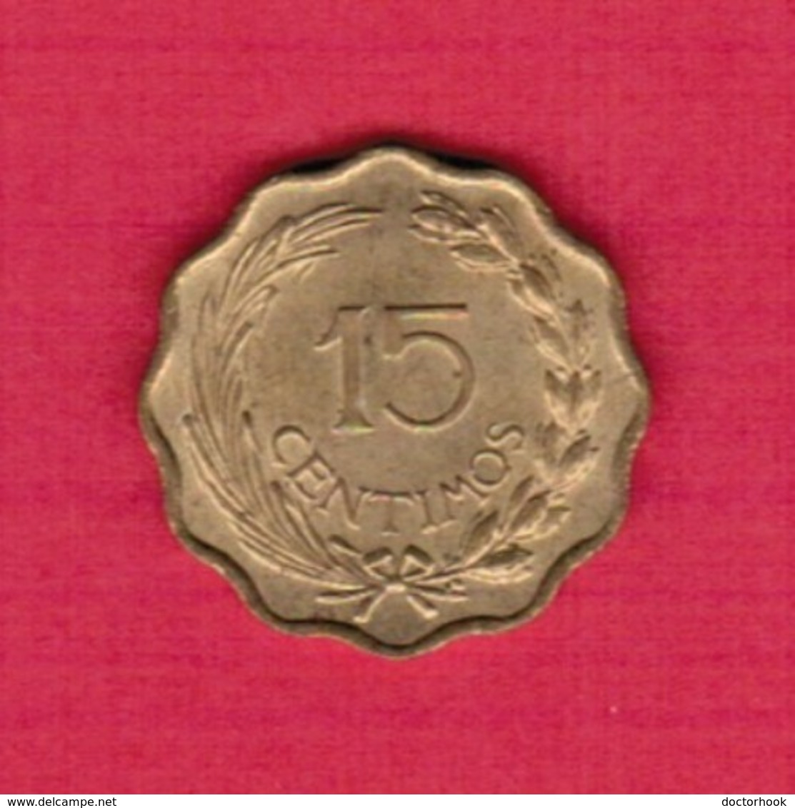 PARAGUAY  15 CENTIMOS 1953 (KM # 26) #5272 - Paraguay
