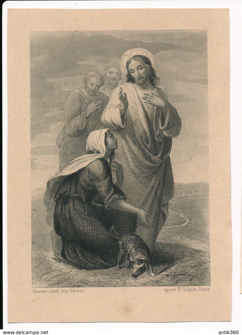 Image Pieuse Holy Card Santino Editeur Bouasse Lebel Jésus Et Marie - Devotion Images