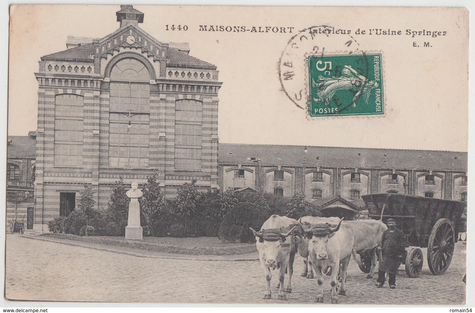 MAISONS ALFORT-INTERIEUR DE L'USINE SPRINGER - Maisons Alfort