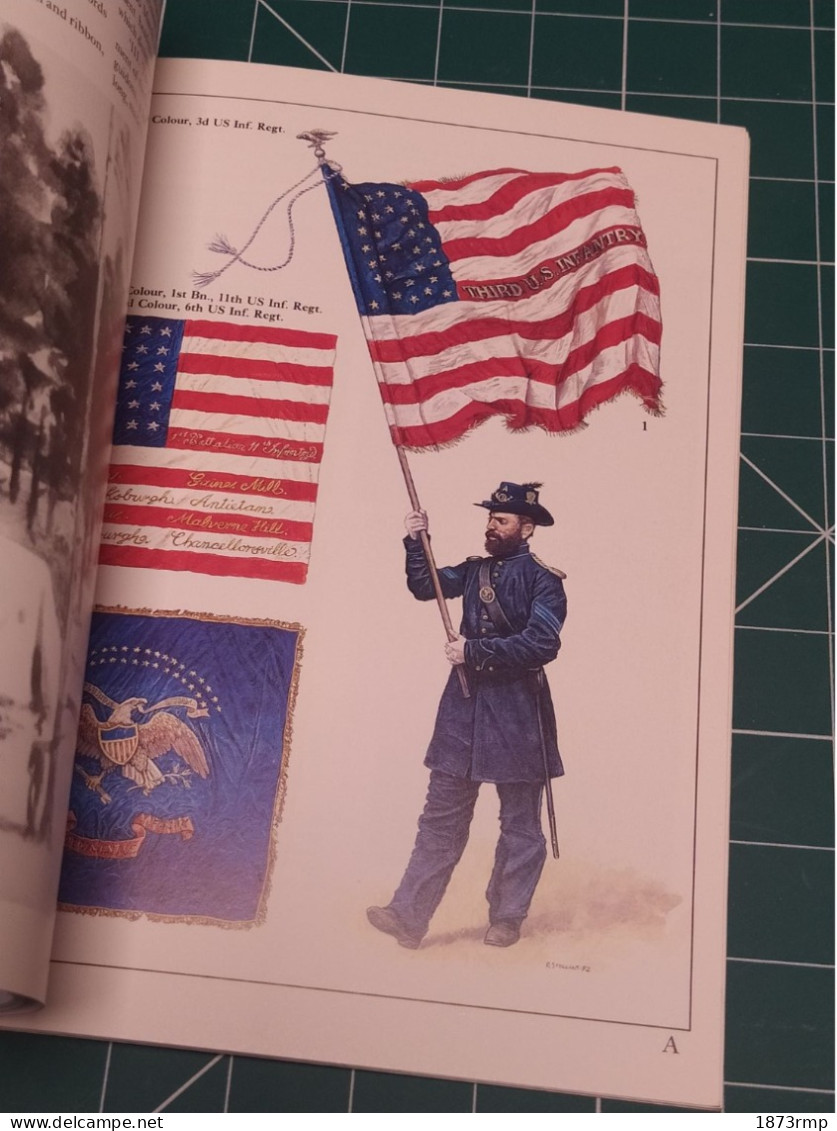 FLAGS OF THE AMERICAN CIVIL WAR, 2 UNION, Osprey Men At Arms N° 258 - Inglese