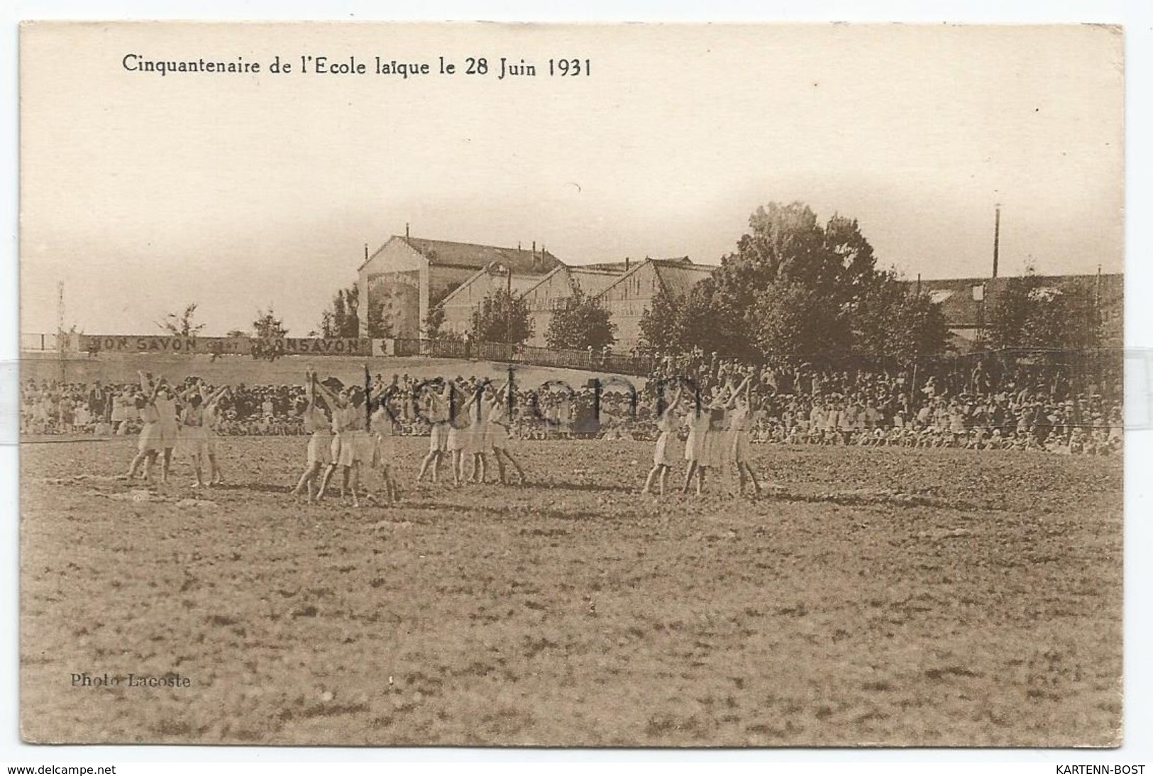 71 - Chalon Sur Saone - Cinquantenaire De L'Ecole Laïque Le 28 Juin 1931 - Chalon Sur Saone