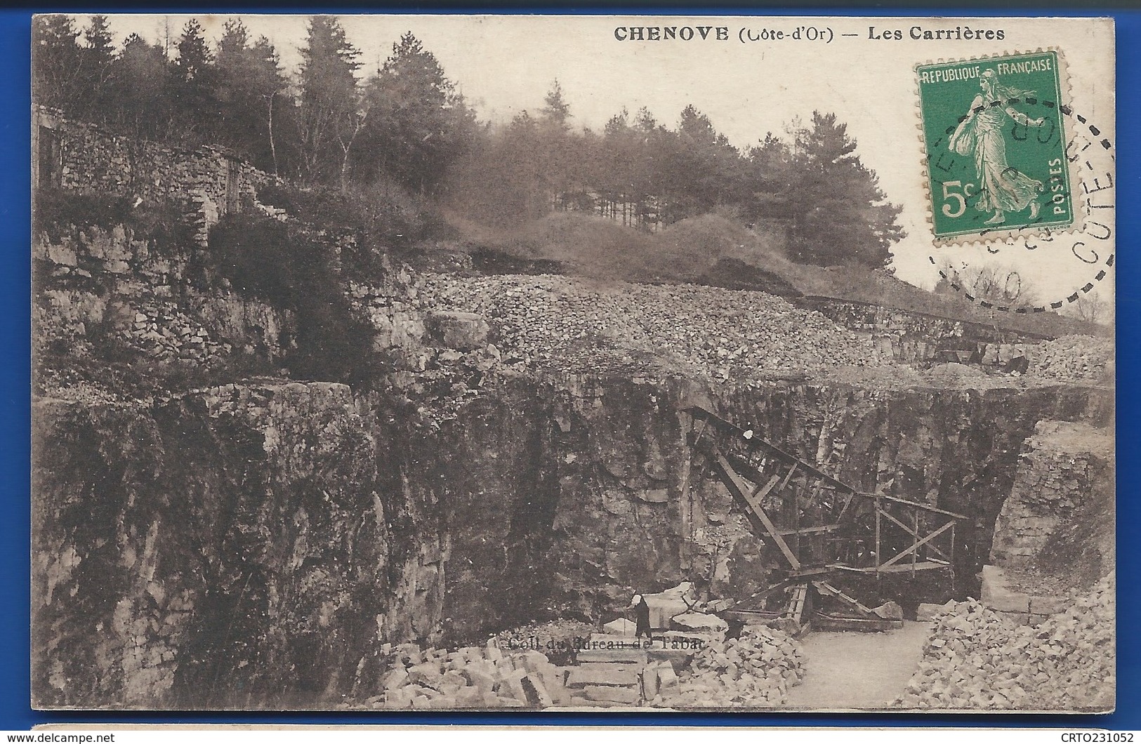 CHENOVE    Les Carrières      écrite En 1910 - Chenove