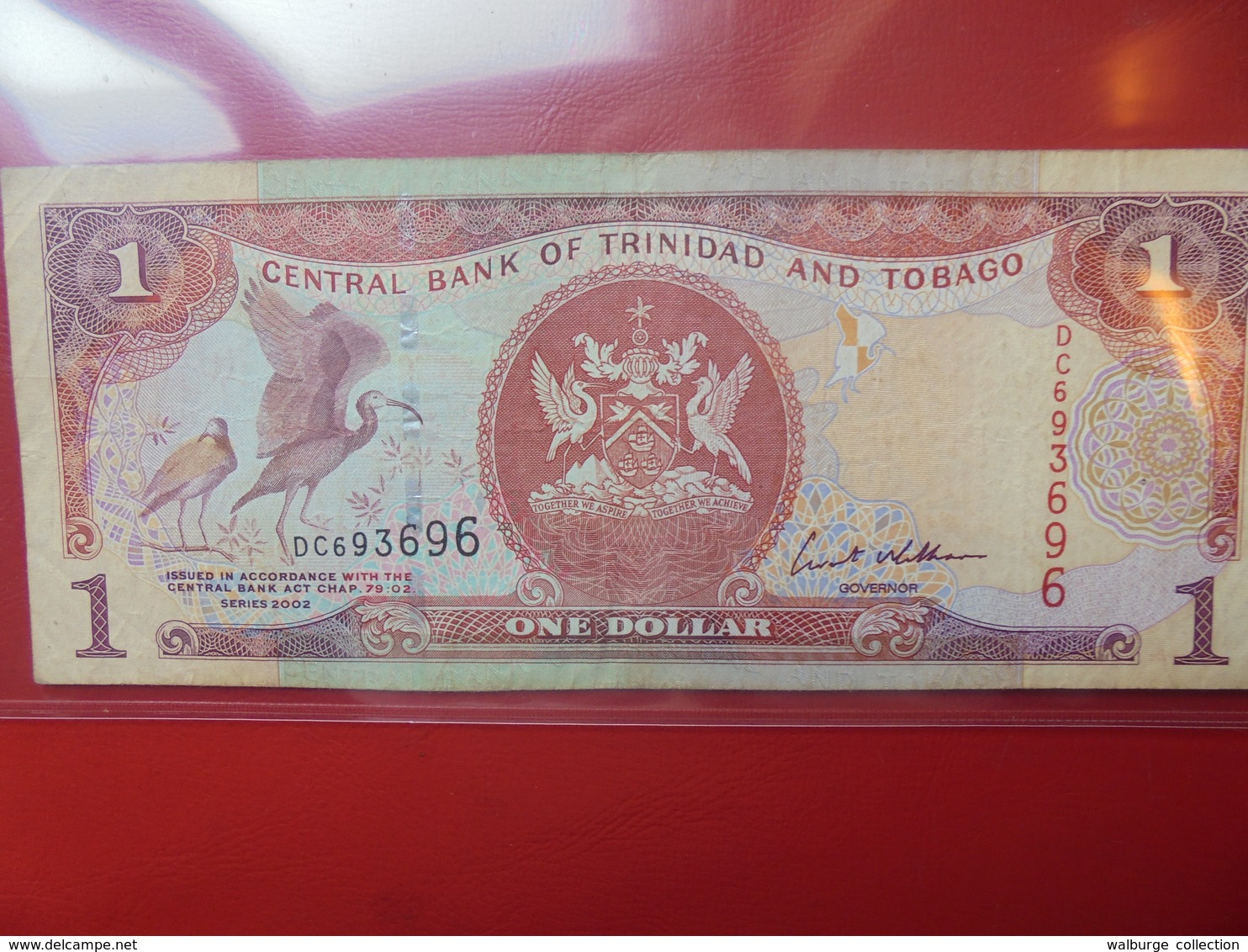 TRINIDAD And TOBAGO 1$ 2002 CIRCULER  (B.2) - Trinidad & Tobago