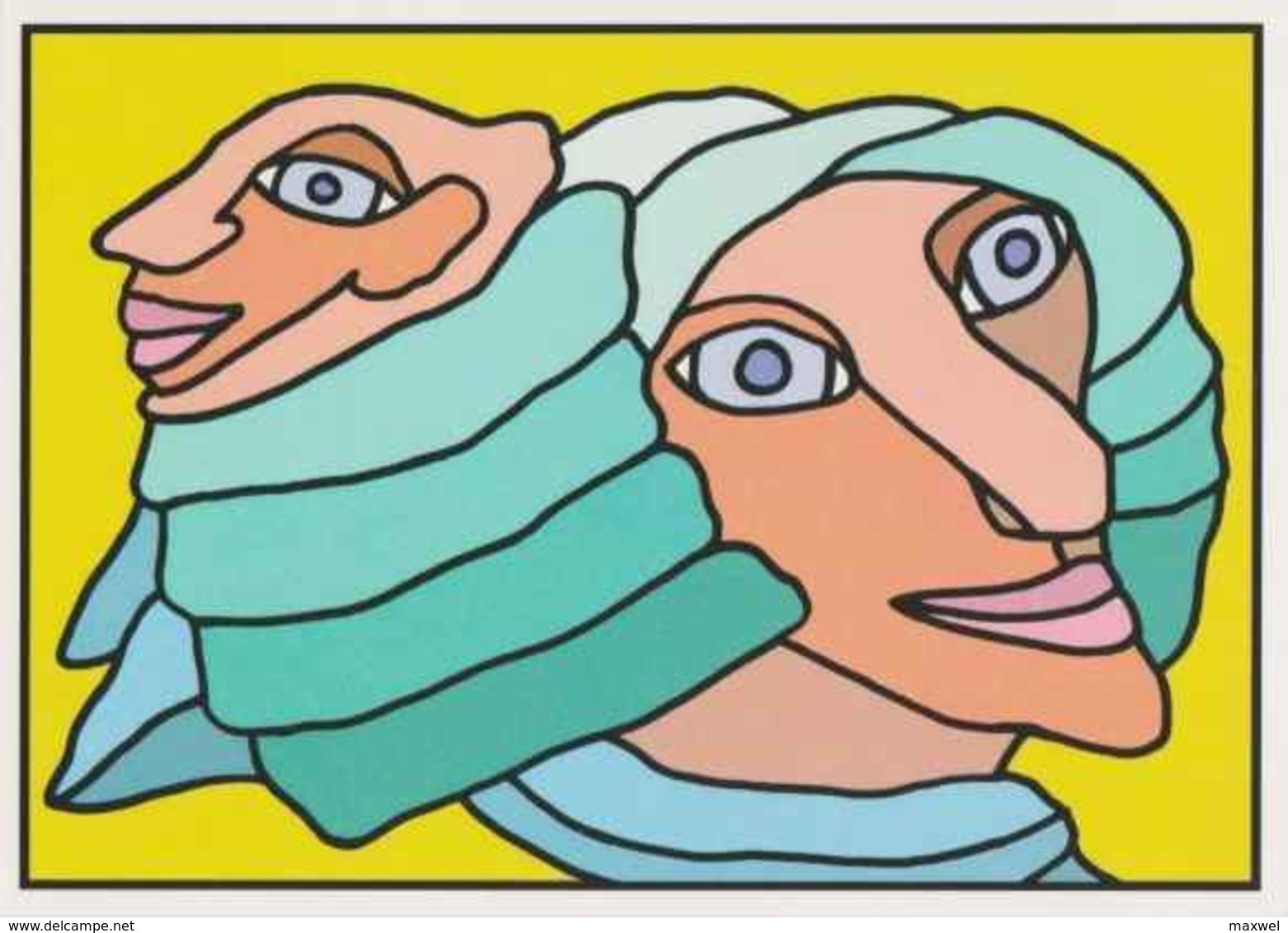 Cpm 1741/151 ERGON - Têtes - Visages - Illustrateurs - Illustrateur - Ergon