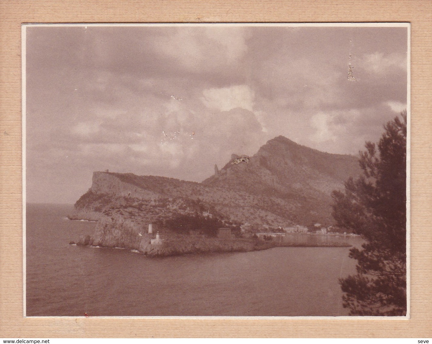 PALMA De MAJORQUE Puerto De Soller 1930  Photo Amateur  Format Environ 7,5 Cm Sur 5,5 Cm - Lieux