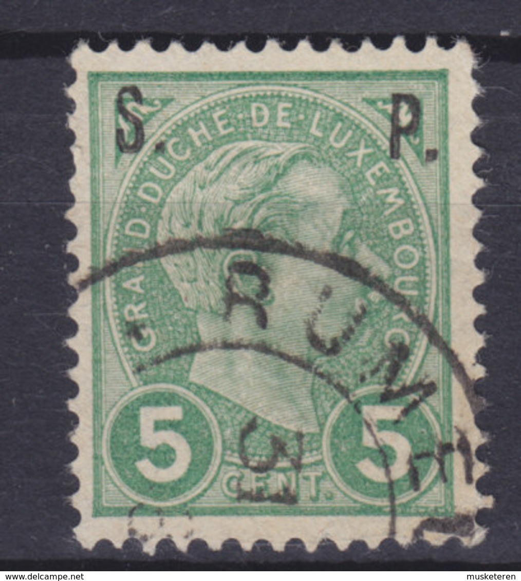 Luxembourg Dienstmarke 1895 Mi. 608    5c. Grossherzog Adolf Aufdruck Overprinted 'S.P.' - Dienst