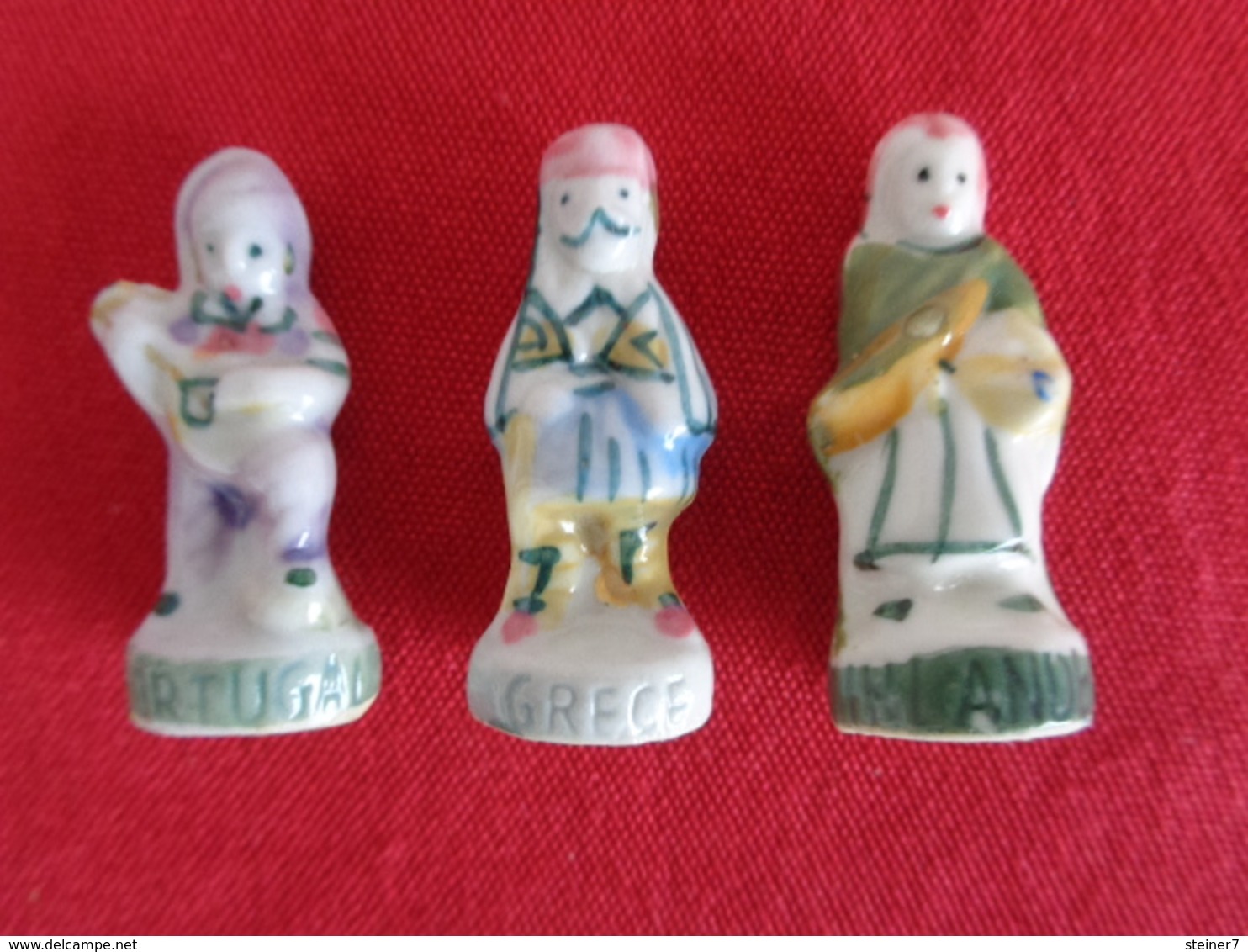 Lot De 3 Fèves (Grèce, Irlande, Portugal) - Characters