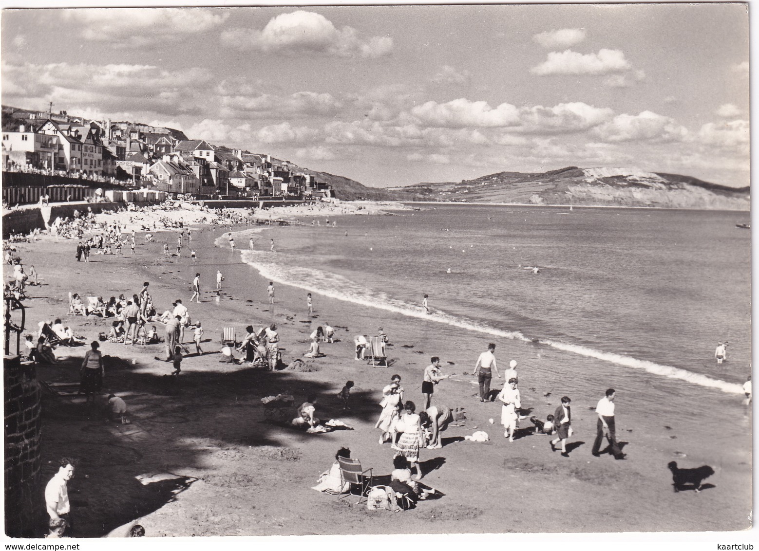 Lyme Regis: The Beach, View East Near The Cobb - (Dorset) - Andere & Zonder Classificatie