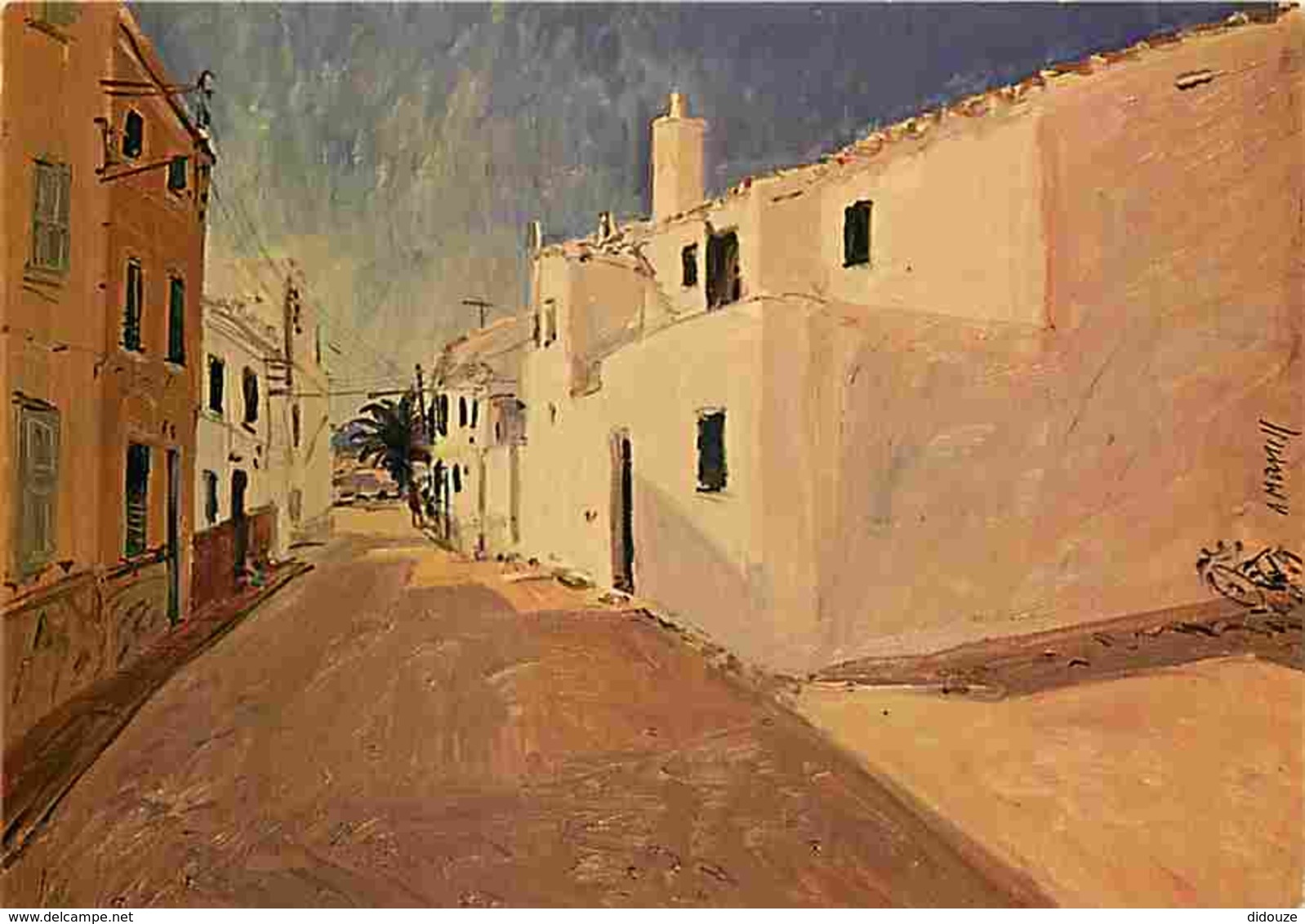 Art - Peinture - Antoni Munill - Menorca - Voir Scans Recto-Verso - Pintura & Cuadros