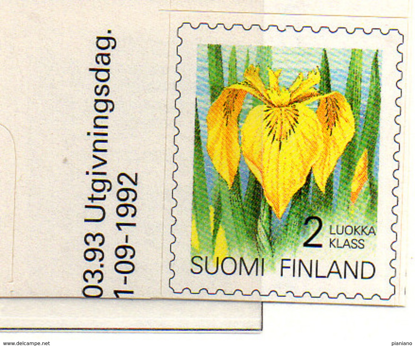 PIA - FINL  - 1993 : Piante E Fiori Delle Province Finlandesi - Autoadesivo - (Yv 1165) - Nuovi