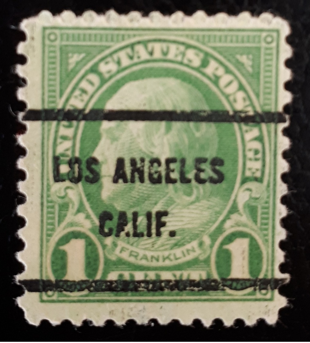 USA Scott #632 – Precancel Los Angeles, California (1927) - Vorausentwertungen