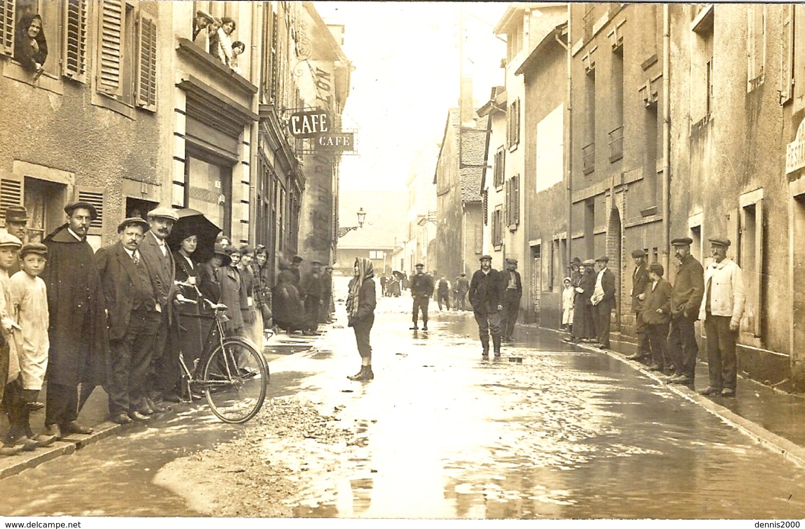 CARTE-PHOTO - Besançon - Inondations De 1910 - Besancon