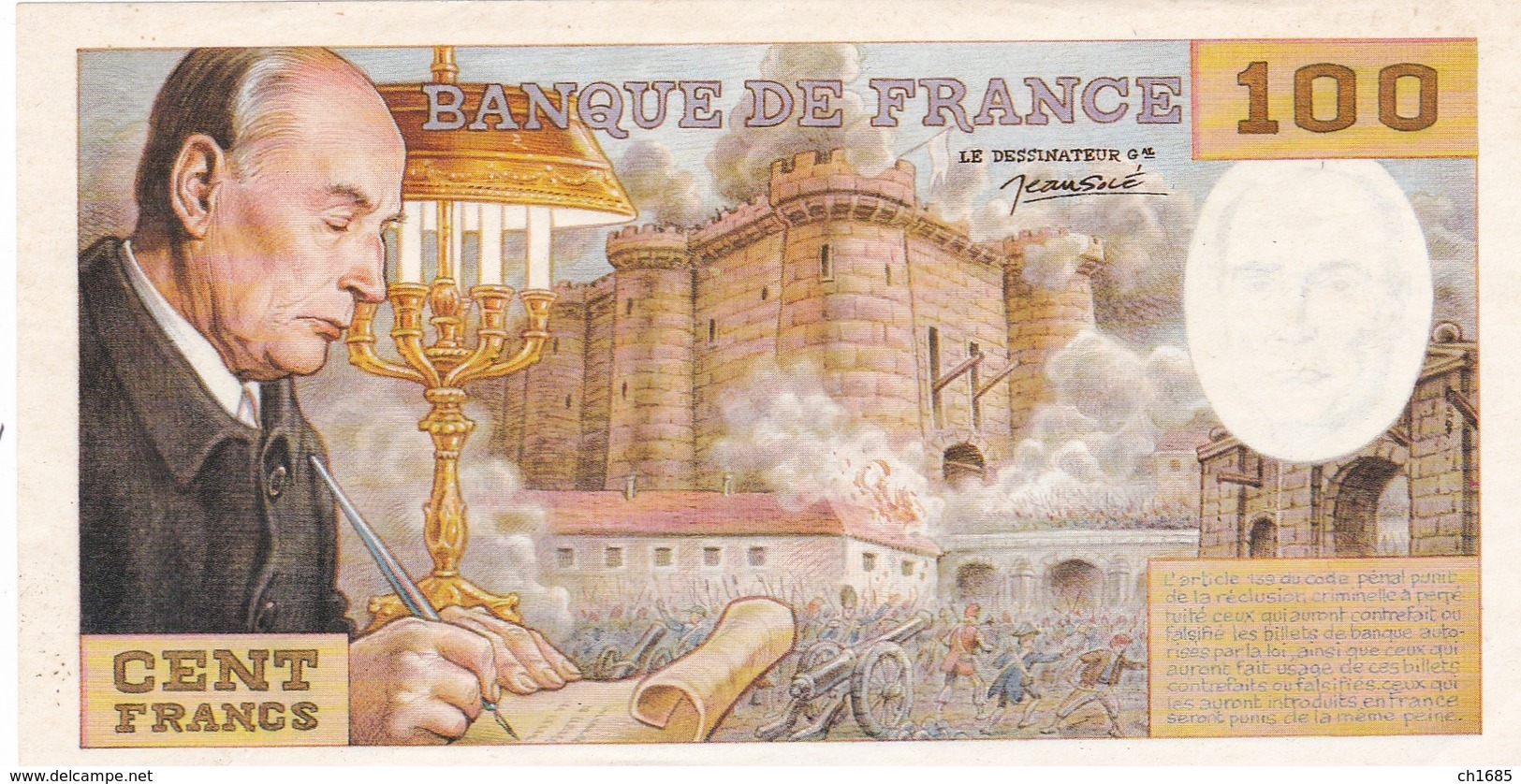 FRANCE : Billet Fantaisie François Mitterrand Et Pyramide Du Louvre 1989 - Specimen