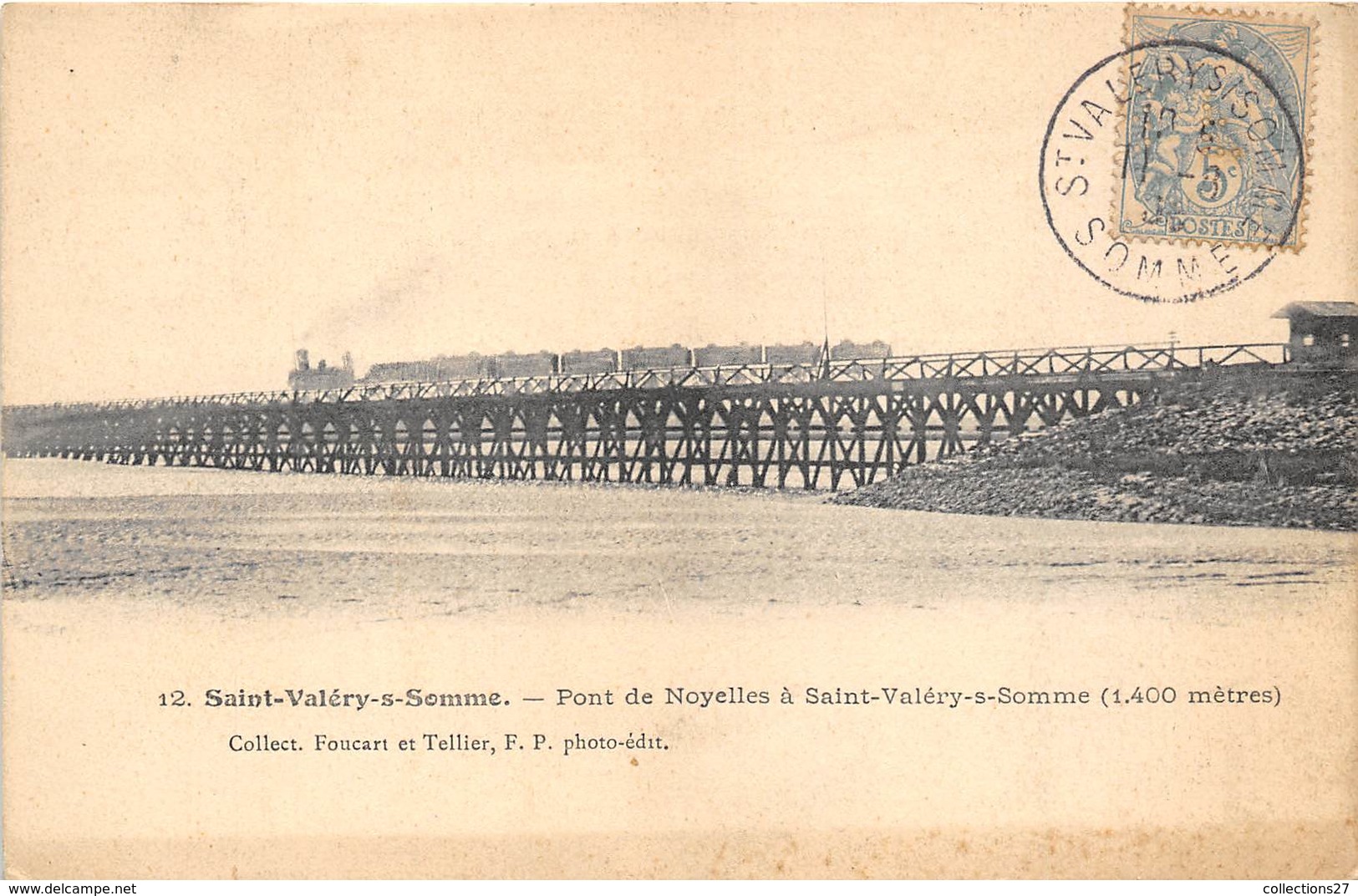 80-SAINT-VALERY-SUR-SOMME- PONT DE NOYELLES A ST VALERY - Saint Valery Sur Somme