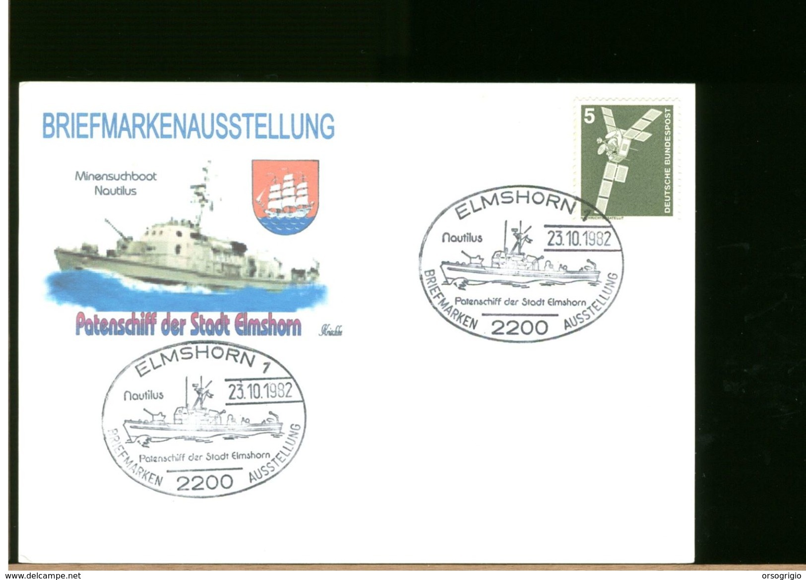 GERMANY - ELMSHORN - MINENSUCHBOOT  NAUTILUS - Militaria