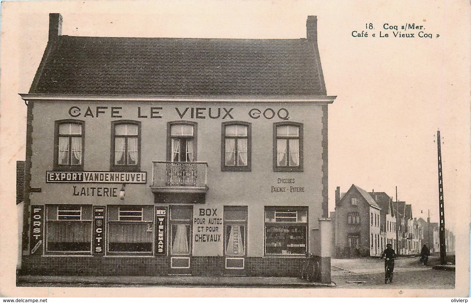 Belgique - De Haan - Coq Sur Mer - Café " Le Vieux Coq " - De Haan