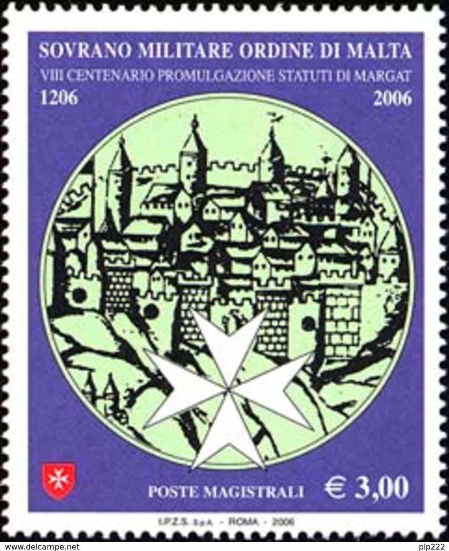 SMOM 2006 Sass.859 MNH/** VF - Sovrano Militare Ordine Di Malta