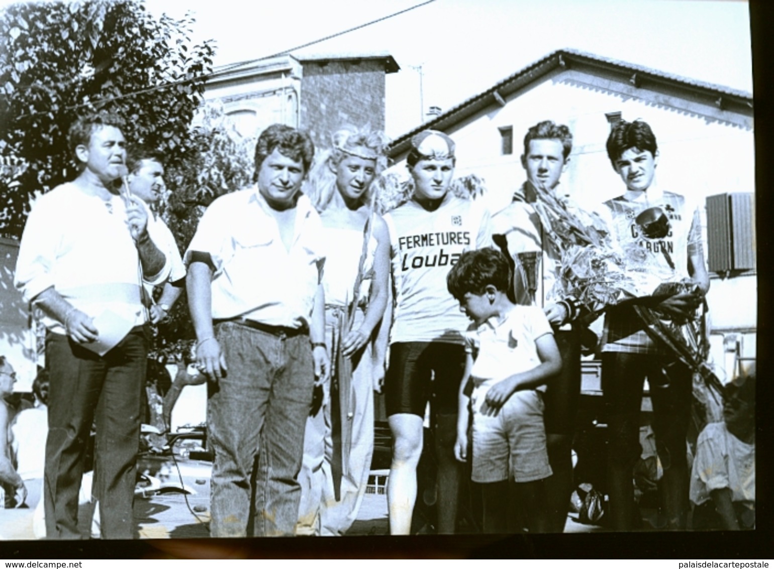 CREON LIBOURNE    ET SES ENVIRONS   CYCLISTE COURSE           PHOTO ANNEES 60 / 70 /80 - Autres & Non Classés