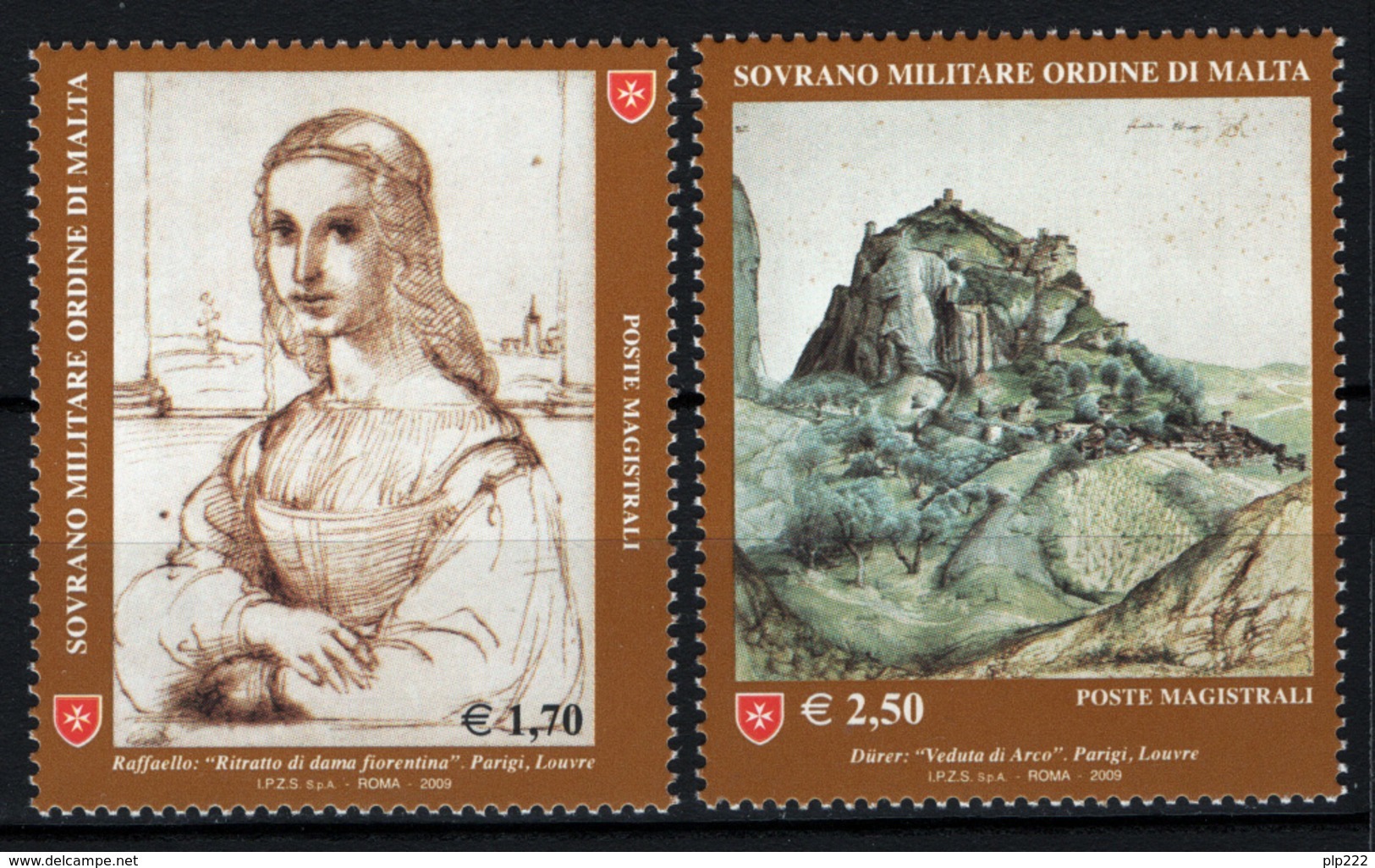 SMOM 2009 Sass.963/64 MNH/** VF - Sovrano Militare Ordine Di Malta