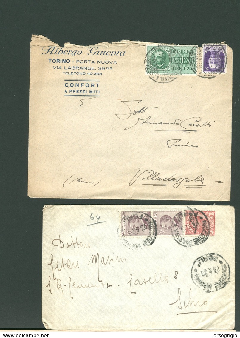 ITALIA REGNO - Storia Postale - Poststempel