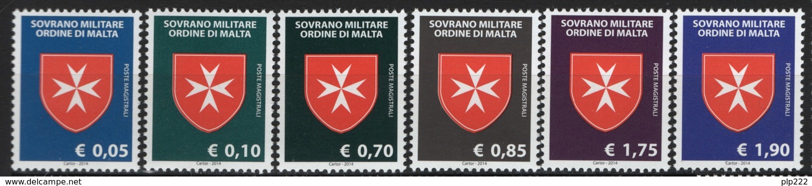 SMOM 2014 Sass.1177/82 MNH/** VF - Sovrano Militare Ordine Di Malta