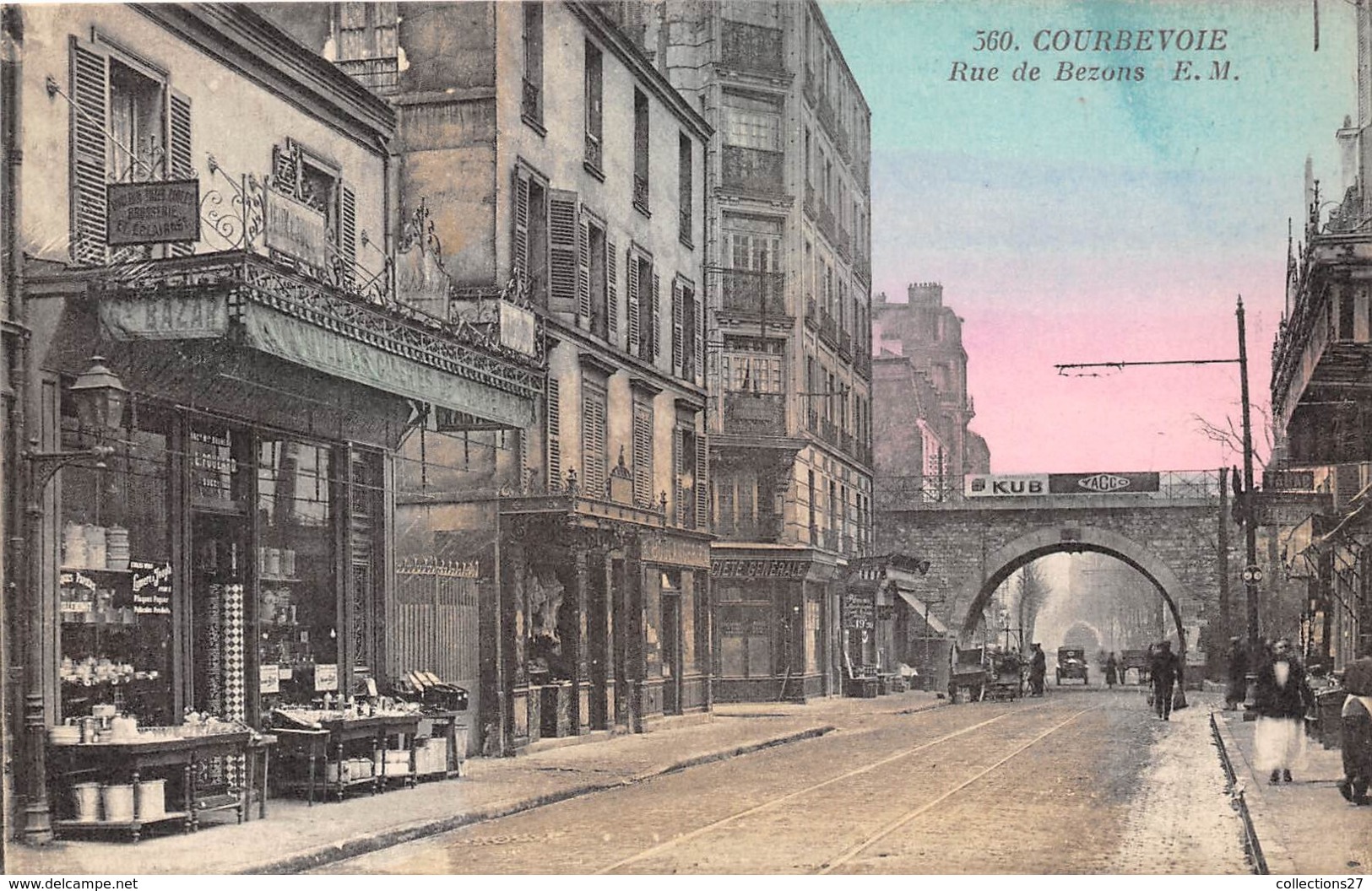 92-COURBEVOIE- RUE DE BEZON - Courbevoie