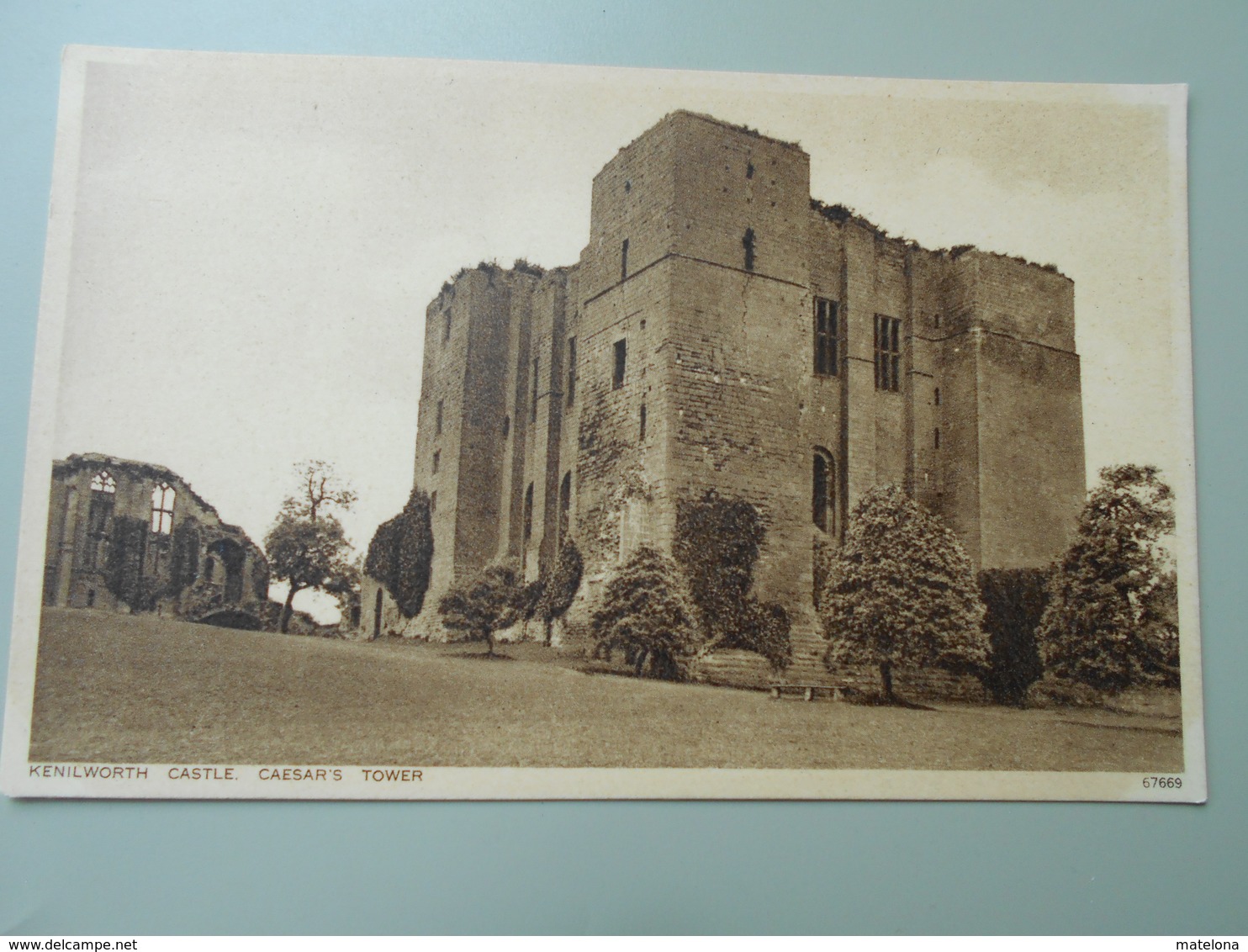 ANGLETERRE WARWICKSHIRE KENILWORTH CASTLE CAESAR'S TOWER - Autres & Non Classés