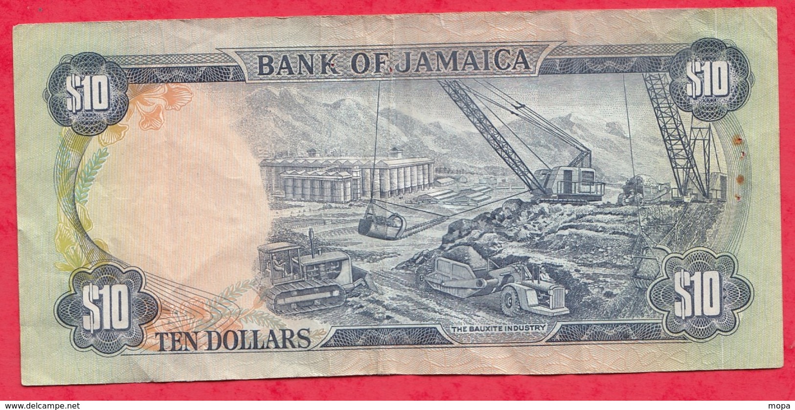 Jamaique 10 Dollars Année 1970----P.57 (FORTE COTE EN UNC) - Jamaica