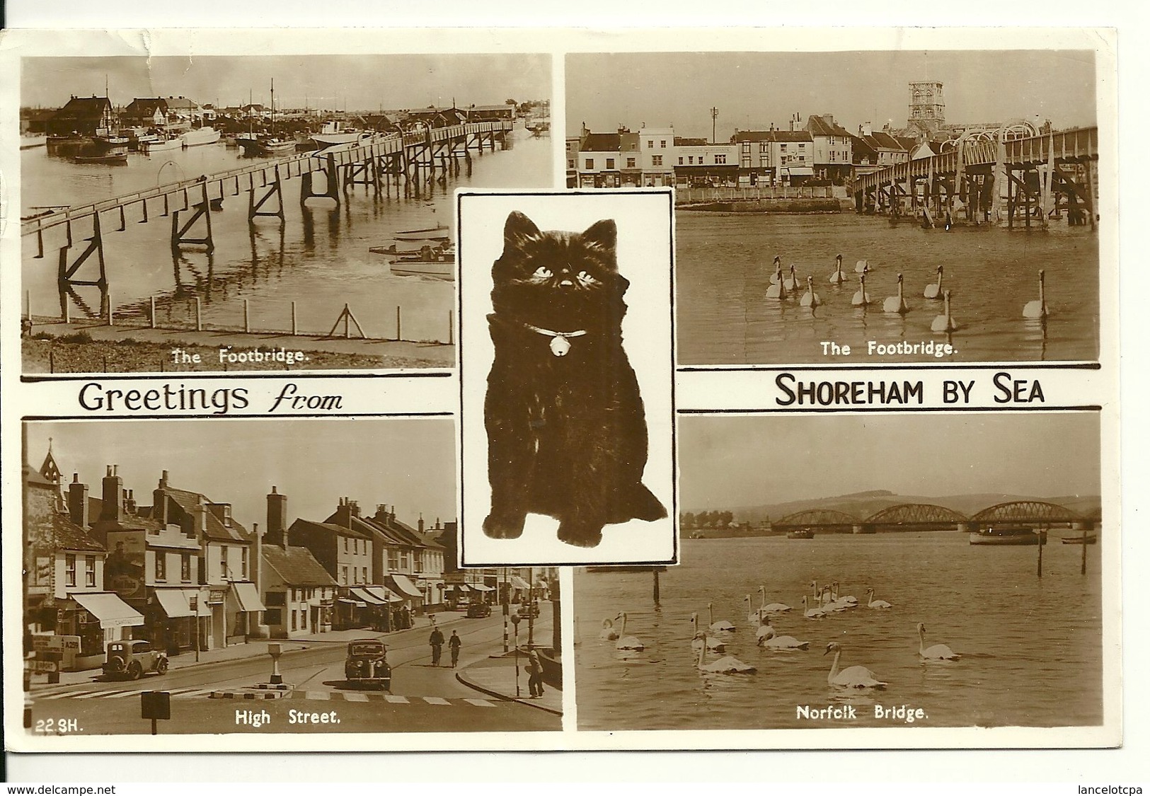 GREETINGS FROM SHOREHAM BY SEA - Brighton