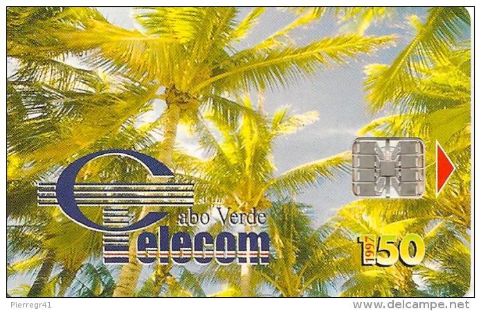 CARTE PUCE-CAP VERT-150U-1997-SC7-PALMIERS--TBE - Cape Verde