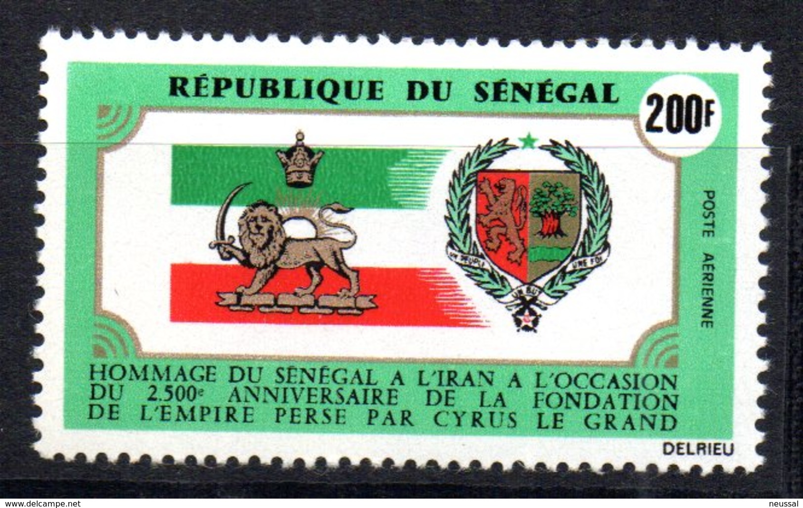 Sello Nº A-110  Senegal - Senegal (1960-...)