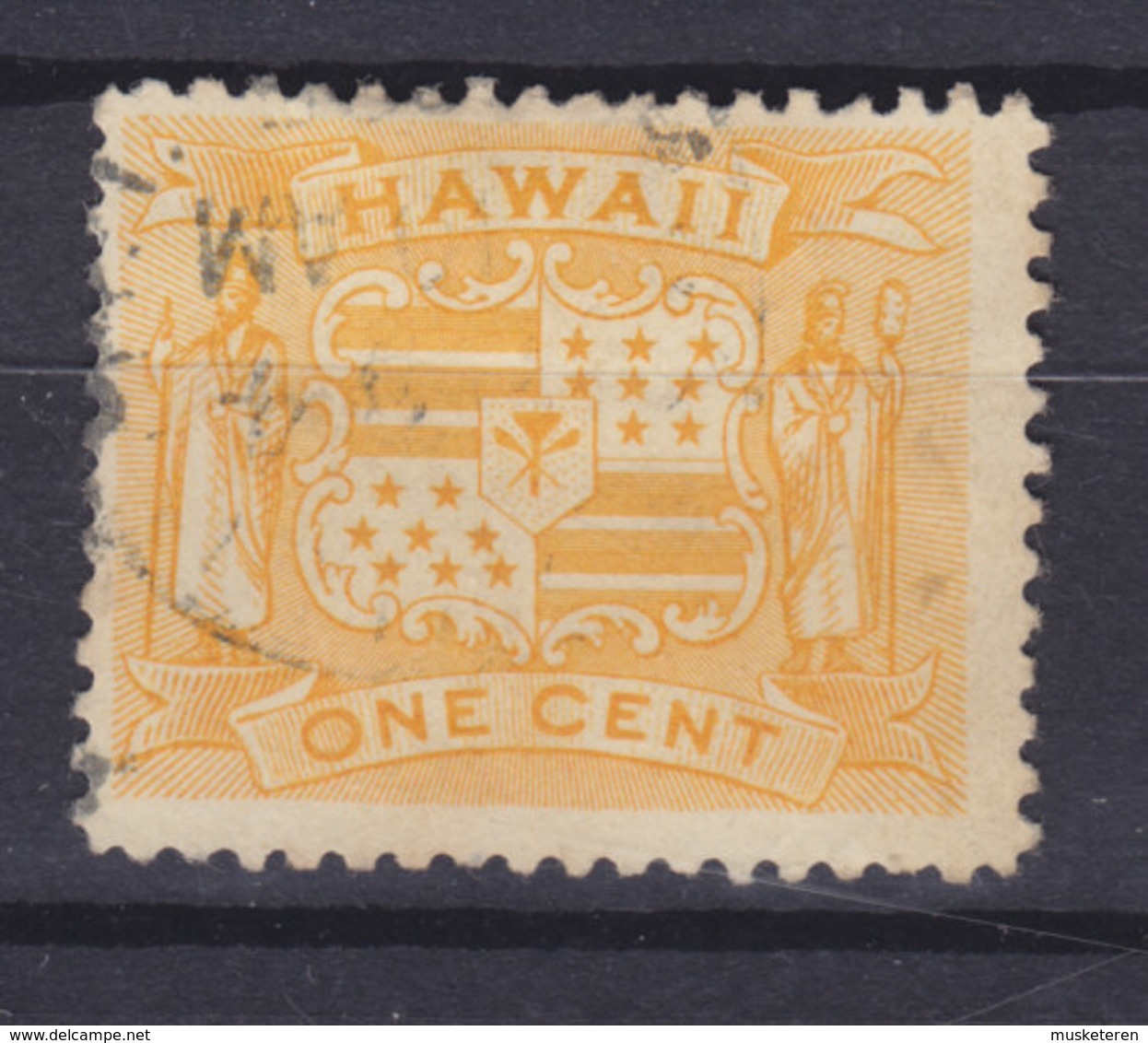 Hawaii 1894 Mi. 57    1c. Wappen - Hawaï