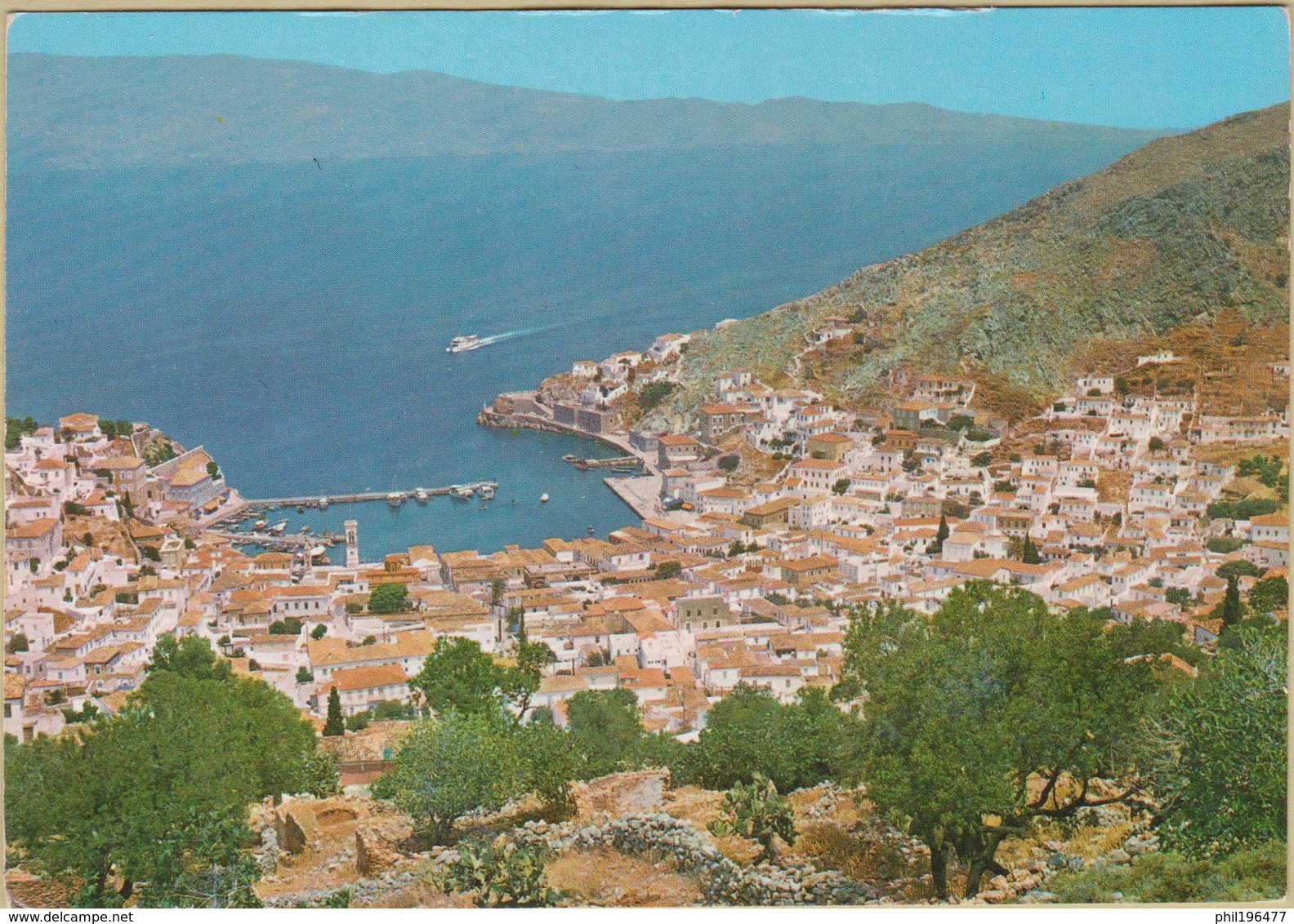 Ile D'Hydra - Cpm / Vue Générale De La Ville Et Du Port. - Greece