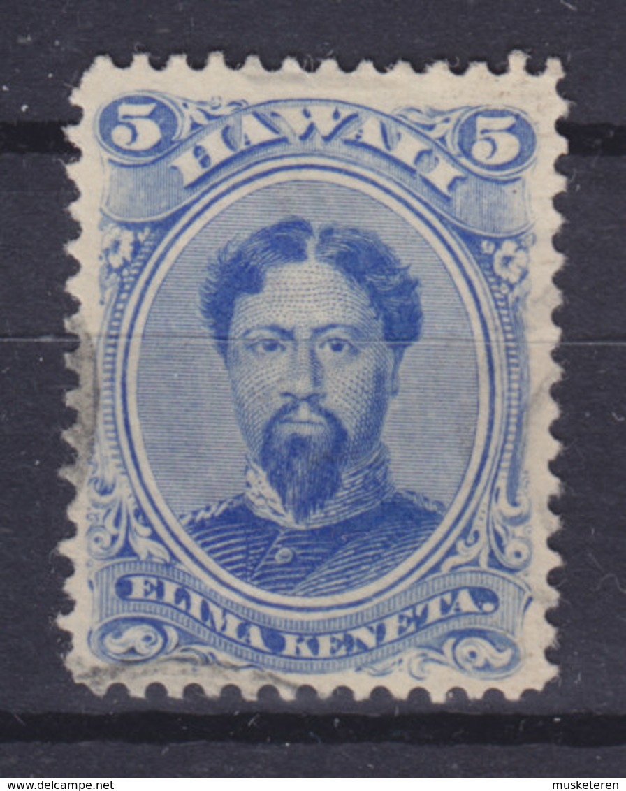 Hawaii 1882 Mi. 29a    5c. King König Kamehameha - Hawaii