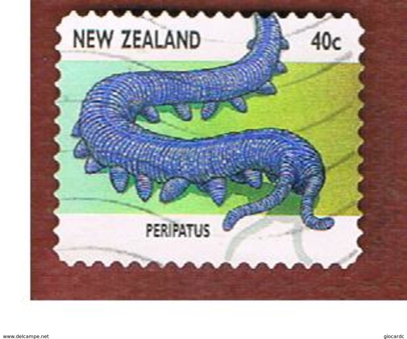 NUOVA ZELANDA (NEW ZEALAND) - SG 2108  -  1997   INSECTS:  PERIPATUS             -  USED° - Usati