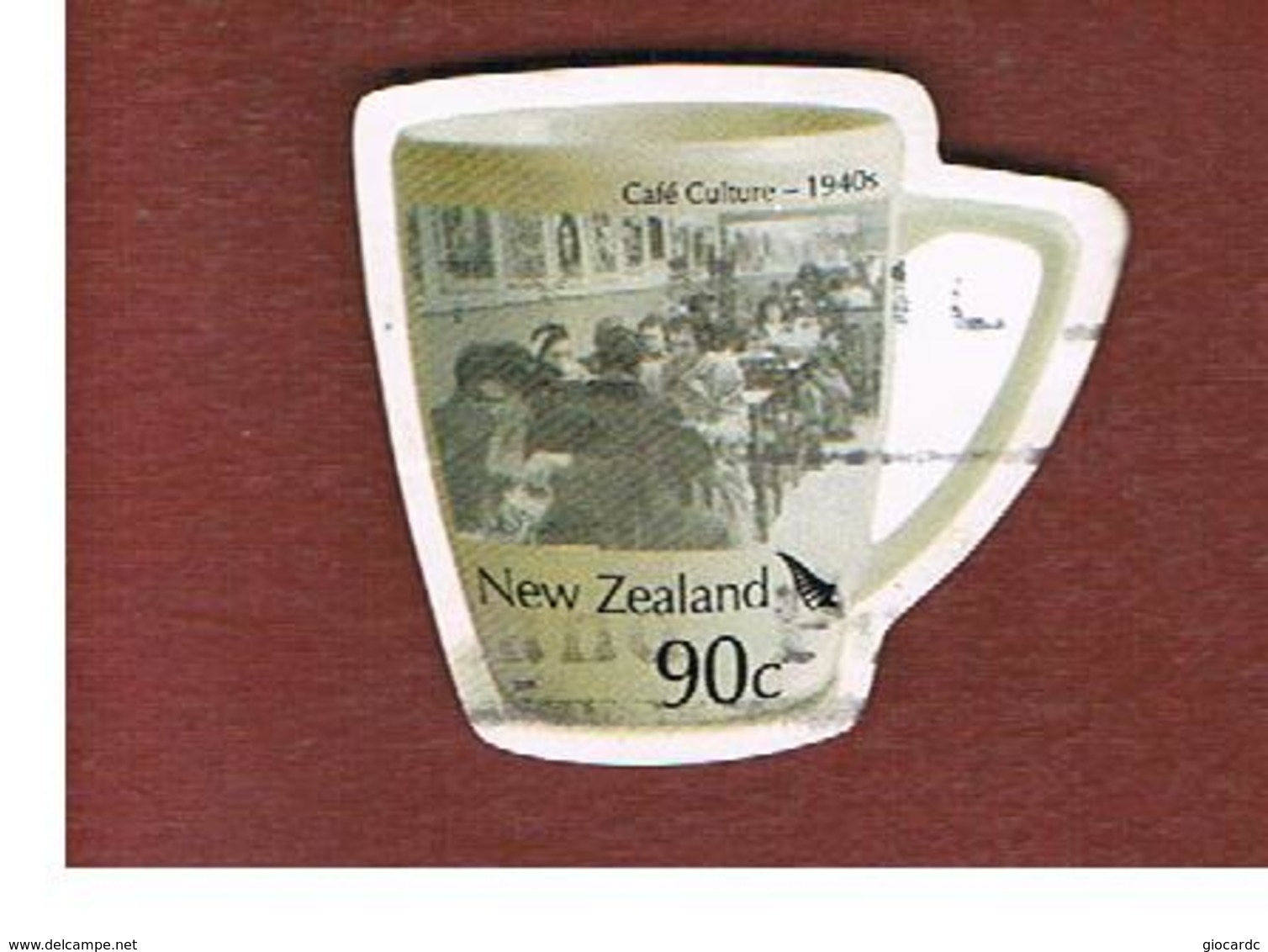 NUOVA ZELANDA (NEW ZEALAND) - SG 2787   -  2005  CAFE' CULTURA 1940   -  USED° - Usati