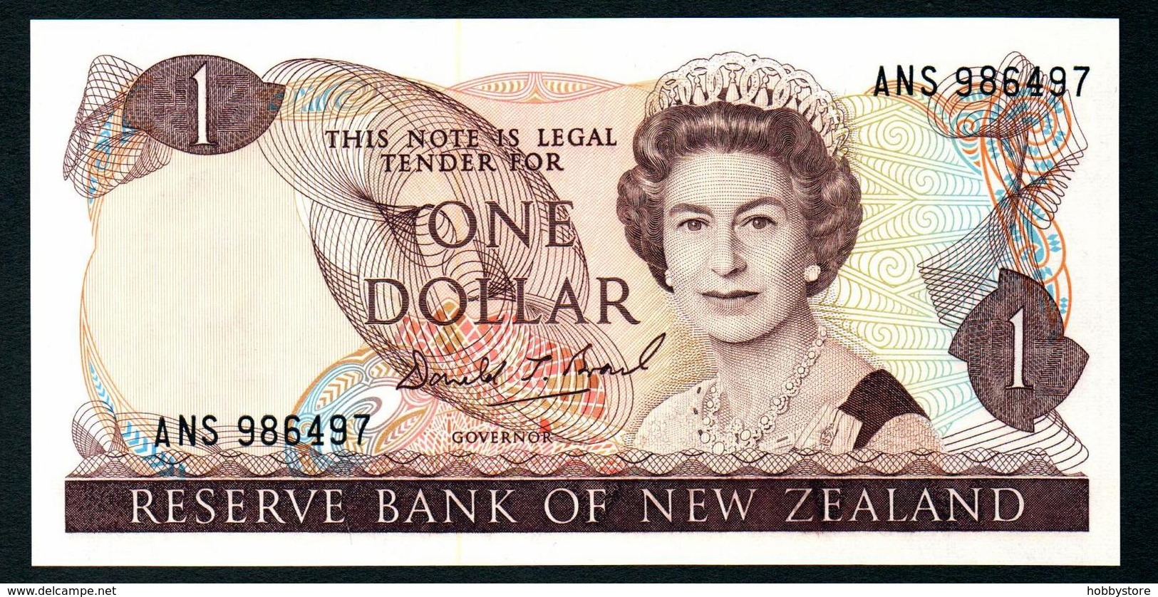 New Zealand 1 Dollar 1989 UNC - Nuova Zelanda