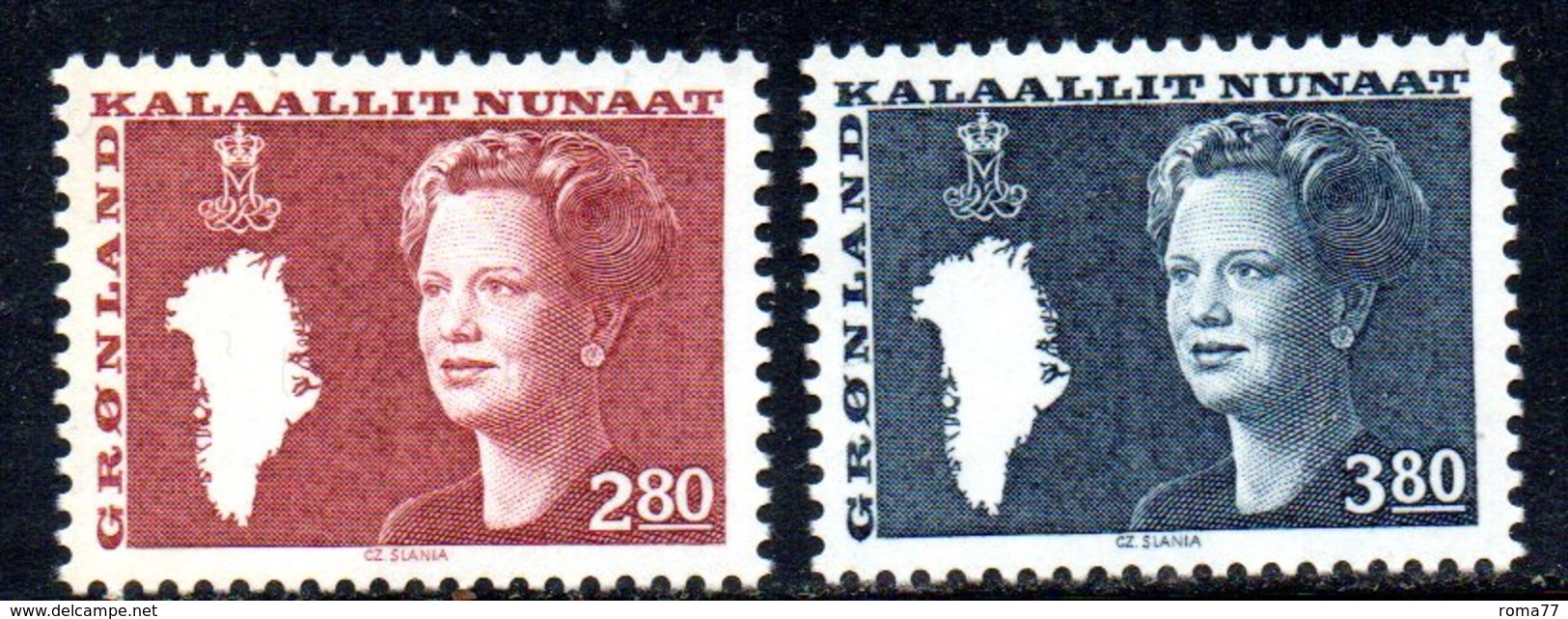 APR113 - GROENLANDIA 1985 , Unificato N. 143/144  ***    (2380A) - Isole Faroer