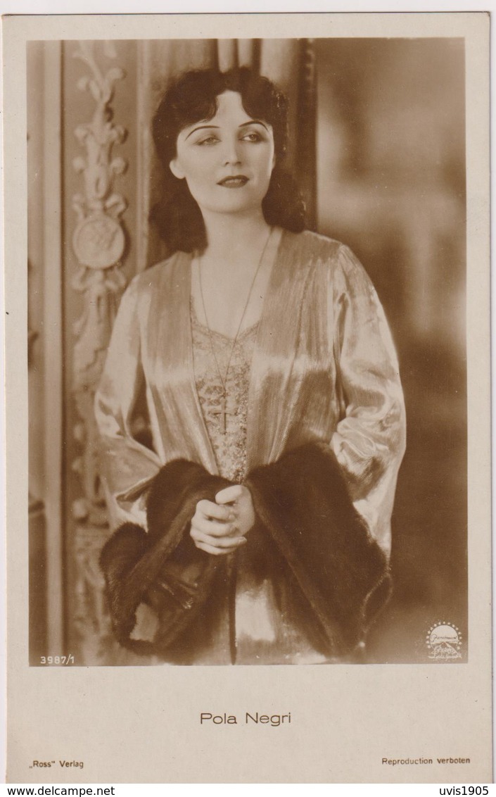 Pola Negri.Ross Edition.Nr.3987/1 - Acteurs