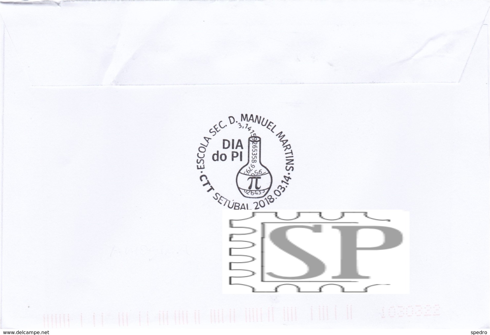 Portugal 2018 Dia PI Escola Secundária Dom Manuel Martins Setúbal Física Ciência Matemática Math Mathematik Science - Marcofilia