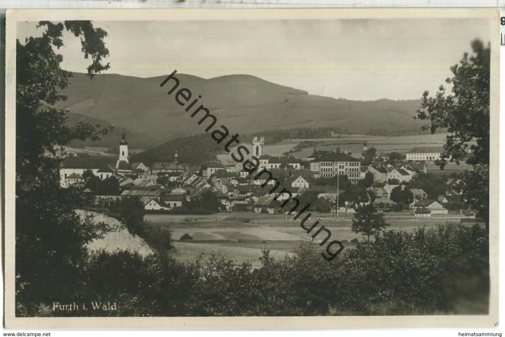 Furth Im Wald - Foto-Ansichtskarte - Verlag Max Wagner Furth Im Wald - Furth