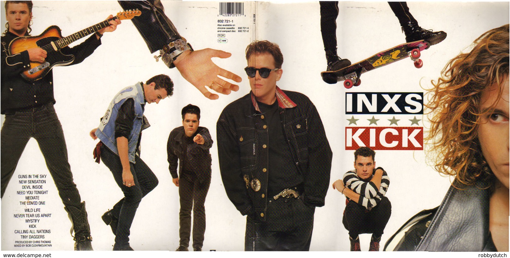 * LP *  INXS - KICK  (Holland 1987 NM!!!) - Rock