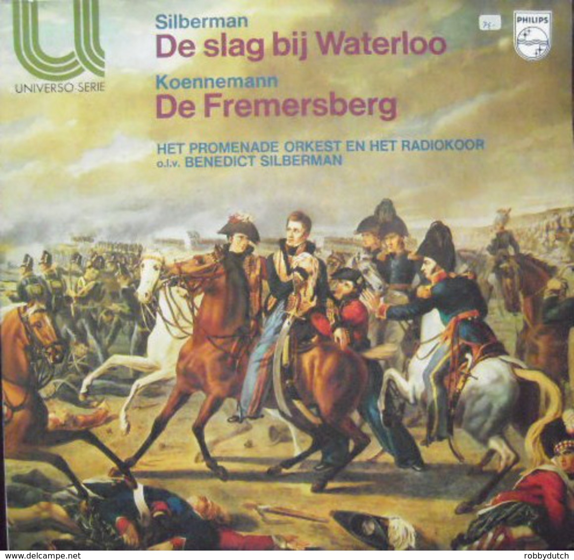 * LP *  SILBERMAN: DE SLAG BIJ WATERLOO - HET PROMENADE ORKEST - Klassiekers