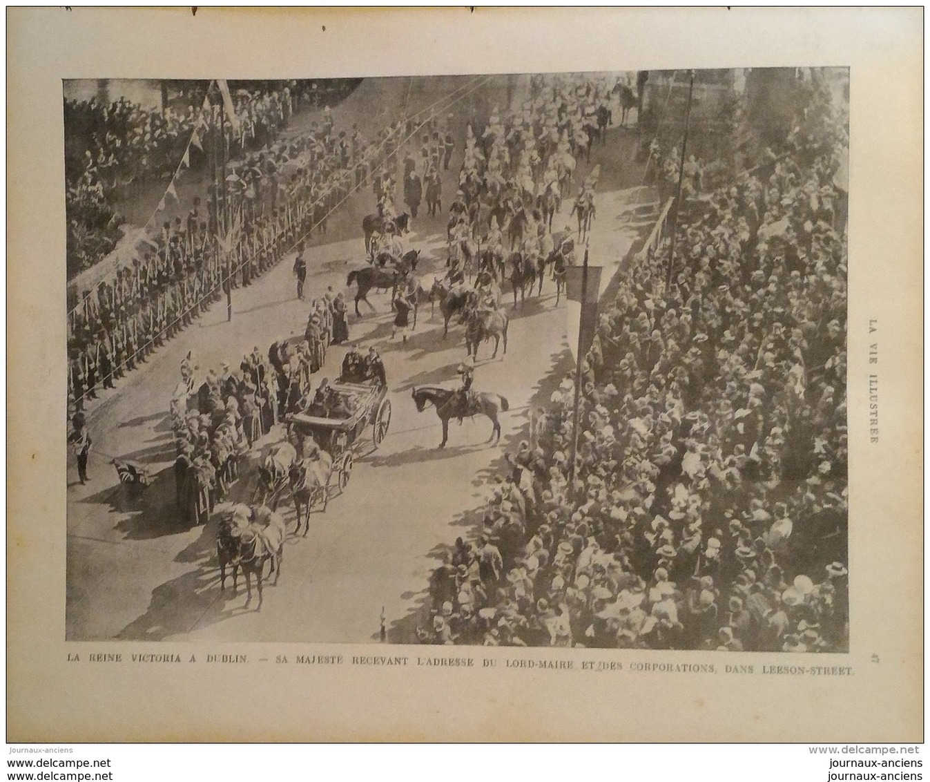 1900 PARIS INAUGURATION DU PONT ALEXANDRE III - LES GRANDS ORGANISATEURS DE L'EXPOSITION UNIVERSELLE