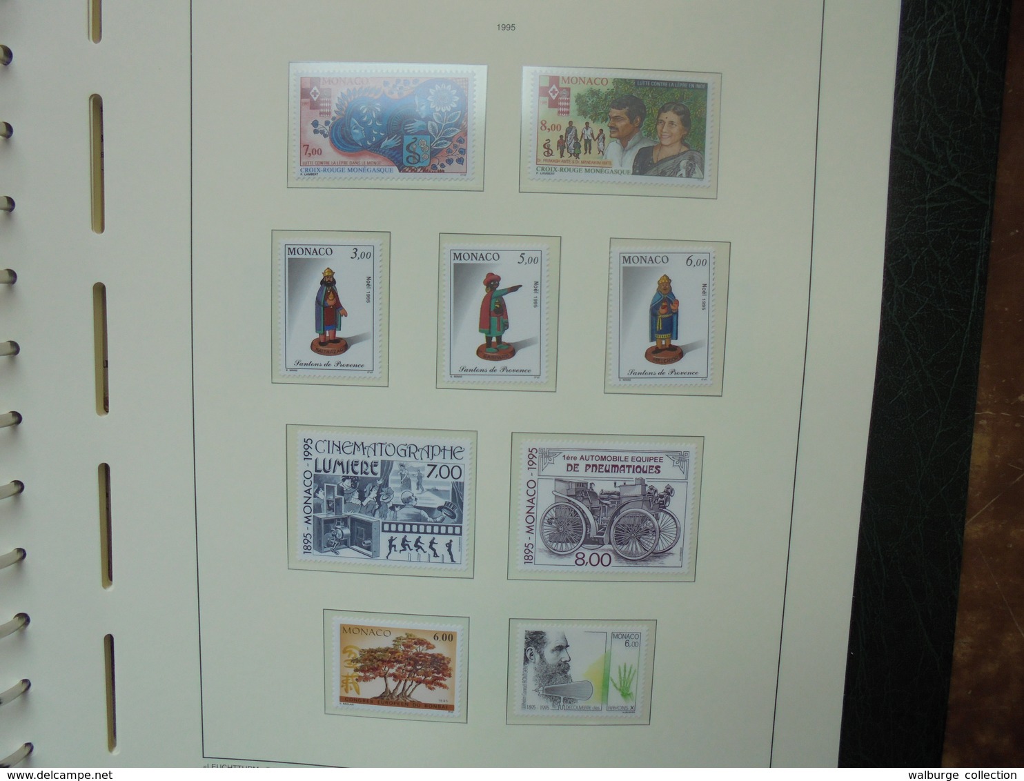 MONACO 1985-2000 NEUFS MNH** SUPERBE ALBUM "LEUCHTURM" (2482) 3 KILOS 300