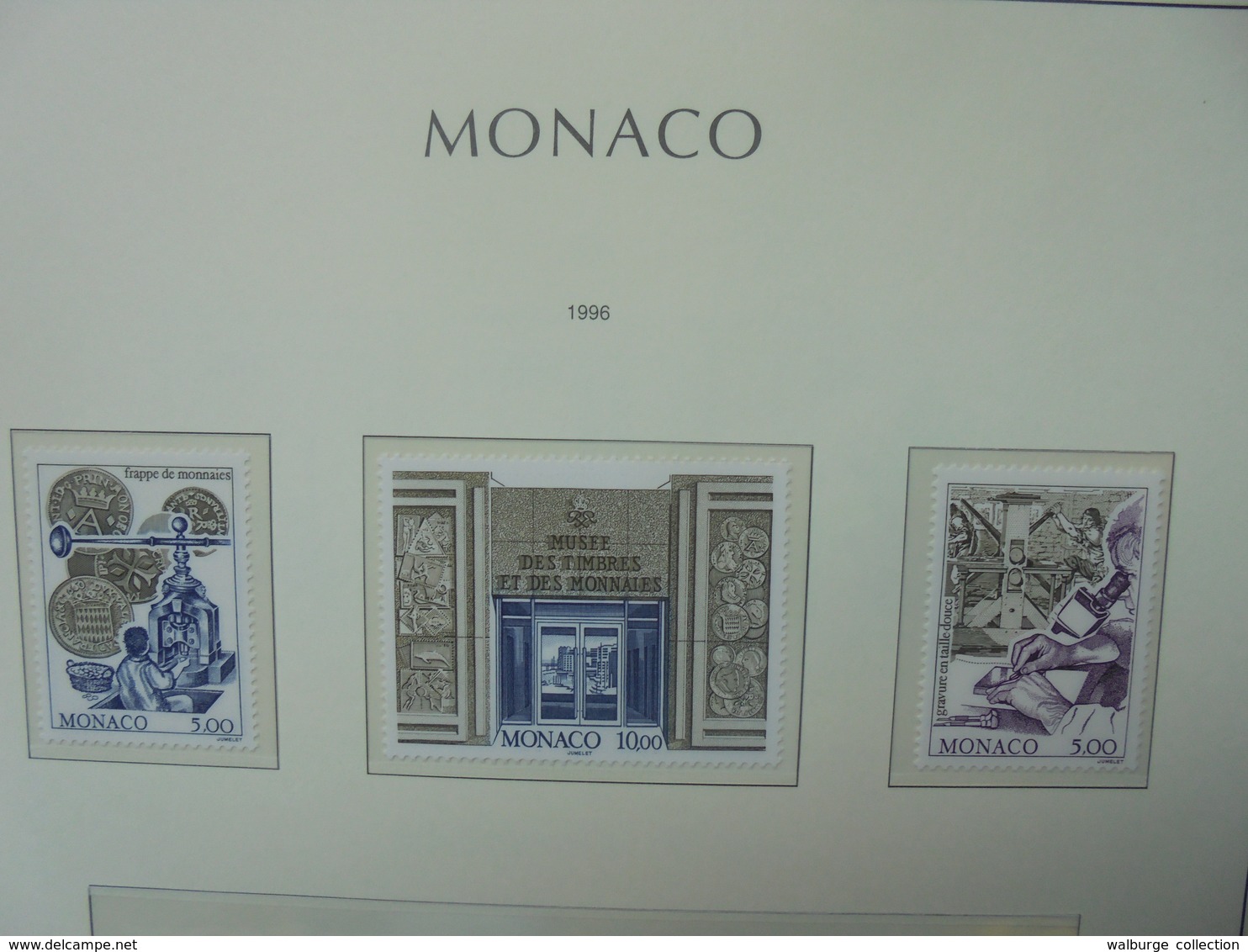 MONACO 1985-2000 NEUFS MNH** SUPERBE ALBUM "LEUCHTURM" (2482) 3 KILOS 300